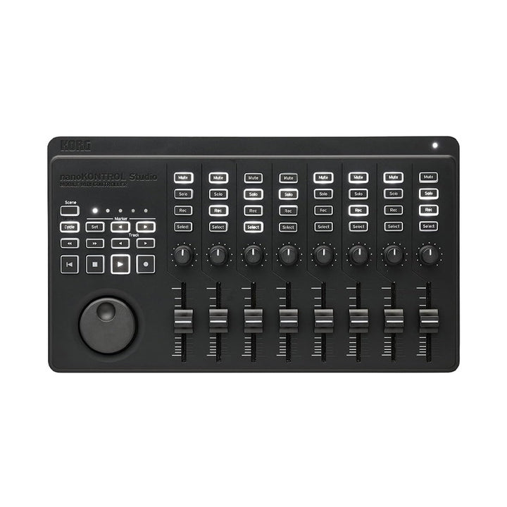 KORG nanoKONTROL Studio Controller MIDI Bluetooth con 8 Manopole, 8 Slider e 32 Tasti B-Stock