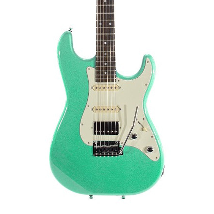 SCHECTER Custom Shop Traditional R66 Kingman HSS Sugar Green Electric Guitar Made in USA Usato