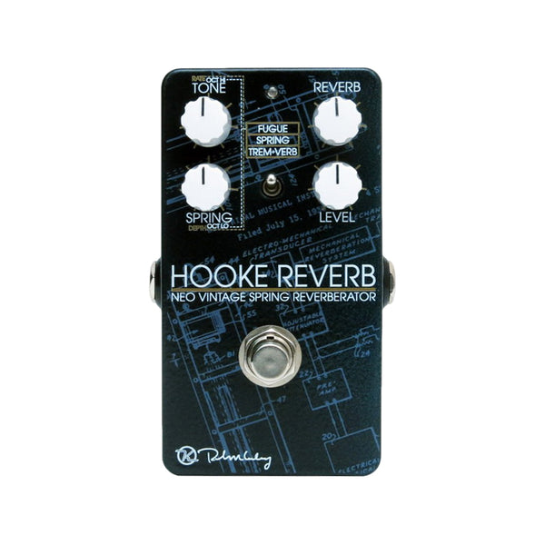 KEELEY Hooke Reverb Neo Vintage Spring Reverberator Guitar Effect Pedal Usato