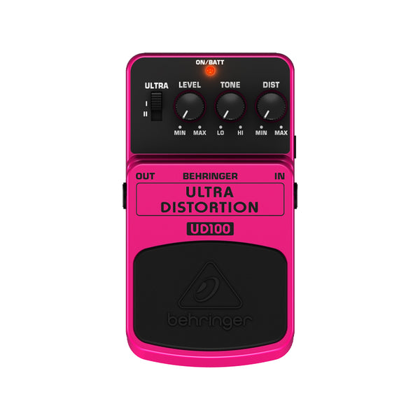 BEHRINGER UD100 Ultra Distorsion Guitar Effect Pedal Usato