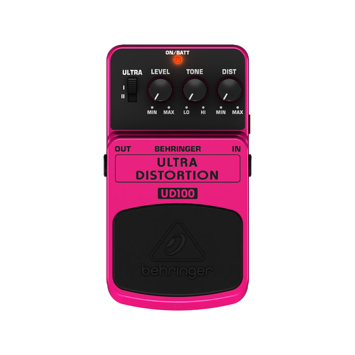 BEHRINGER UD100 Ultra Distorsion Guitar Effect Pedal Usato
