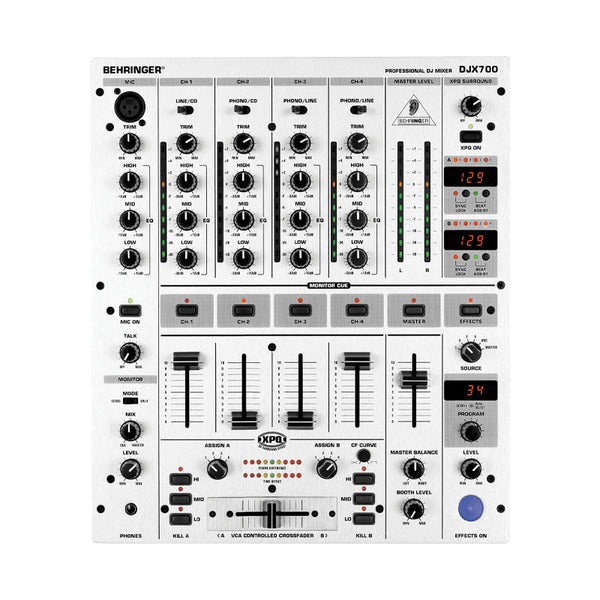 BEHRINGER DJX700 Mixer Professionale per DJ a 5 Canali con Effetti Digitali Usato