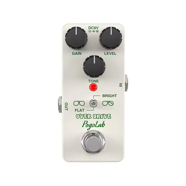 POGOLAB Over Drive Effetto Overdrive / Distorsione a Pedale per Chitarra Usato