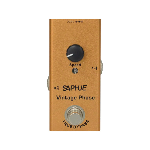 SAPHUE Vintage Phase Mini Effetto Phaser a Pedale per Chitarra [Usato]