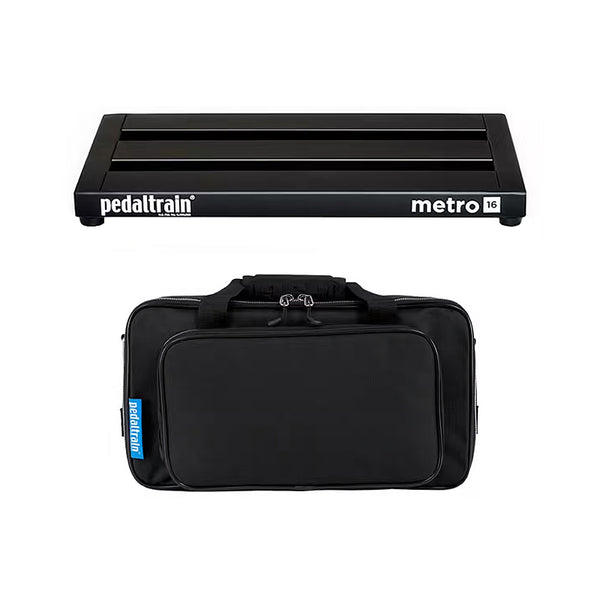 PEDALTRAIN Metro 16 Pedalboard Pedana per Effetti a Pedale da 16" c/ Borsa Usato