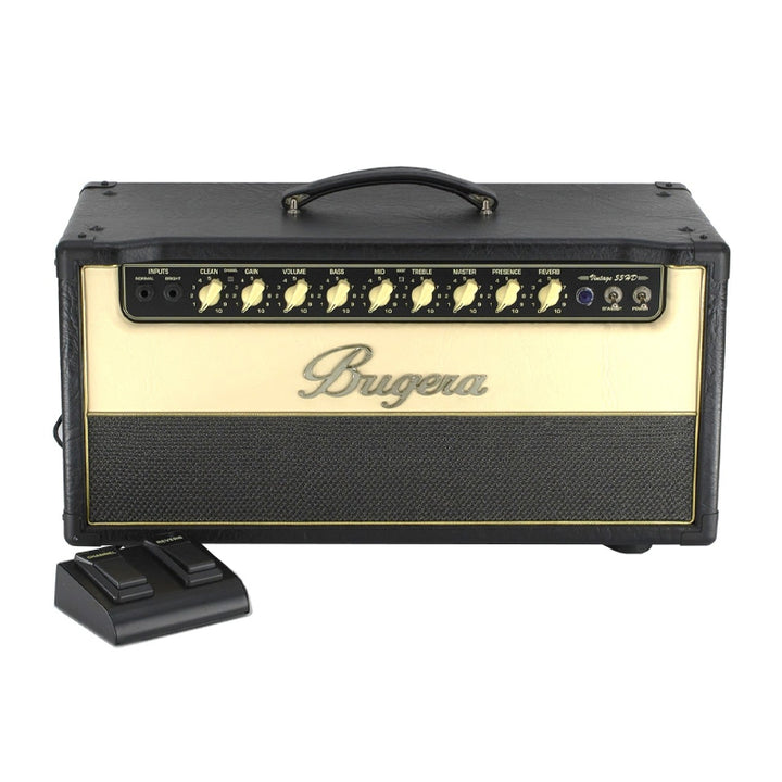 BUGERA Infinium Vintage V55HD Testata Valvolare per Chitarra a 2 Canali con Riverbero 55W Usato
