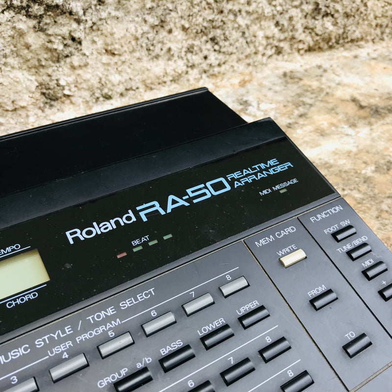 ROLAND RA-50 Realtime Arranger 1980s Modulo Sintetizzatore con