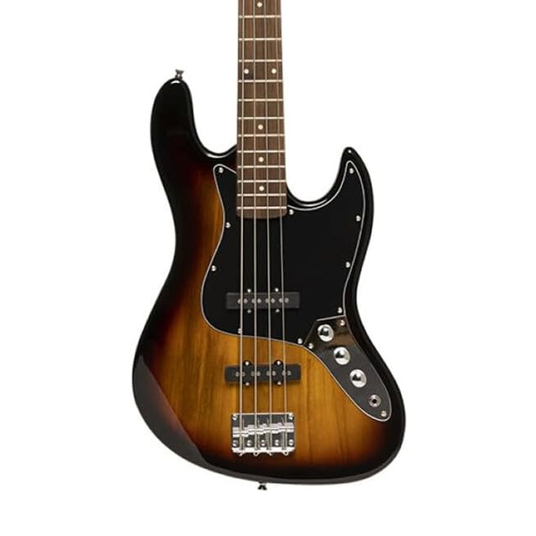 STAGG SBJ-30 SNB Sunburst Basso elettrico J-Style a 4 Corde