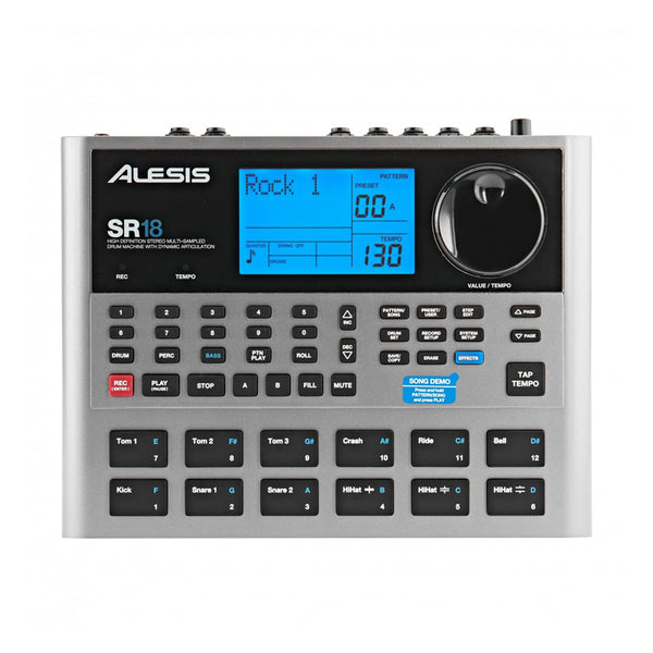 ALESIS SR18 Drum Machine Batteria Elettronica con Effetti Integrati