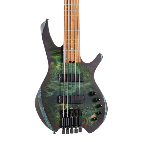CORT Artisan Space 5 Star Dust Green 5-String Headless Electric Bass