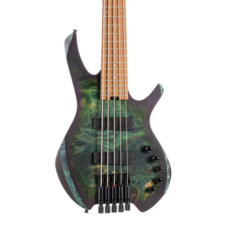 CORT Artisan Space 5 Star Dust Green 5-String Headless Electric Bass