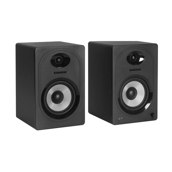 SAMSON MediaOne M50BT Sistema Coppia di Monitor Attivi da Studio con Bluetooth 5,25" 80W