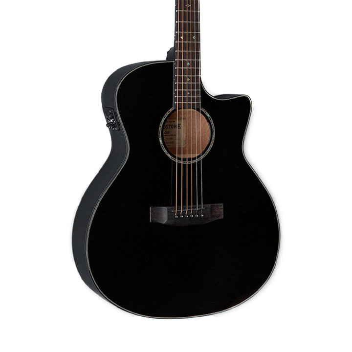 ESP LTD A-300E Tombstone Black Electro-Acoustic Guitar