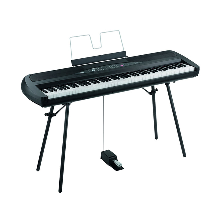 KORG SP-280 BK Black Pianoforte Digitale 88 Tasti Pesati Nero