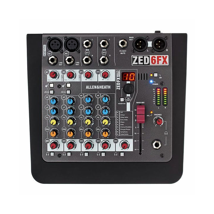 ALLEN & HEATH ZED-6FX Mixer Analogico a 6 Input con Effetti
