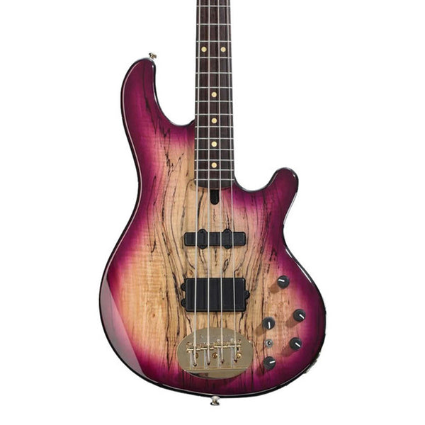 LAKLAND Skyline 44-02 Deluxe Spalted Violet Burst 4-String Electric Bass