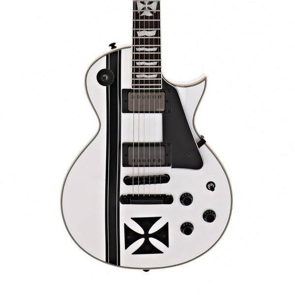 ESP LTD Iron Cross James Hetfield Signature Snow White Electric Guitar