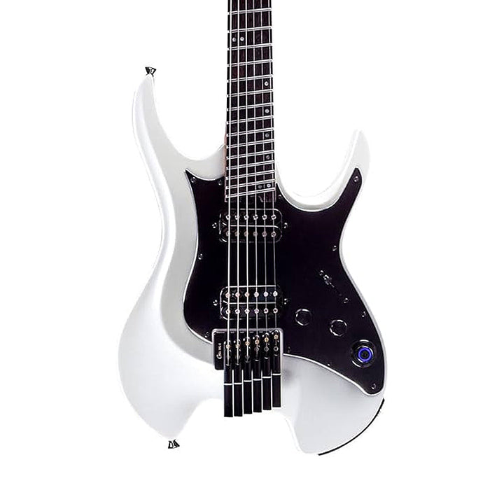 MOOER GTRS W800 Pearl White Chitarra Elettrica con Processore Digitale GTRS Usato