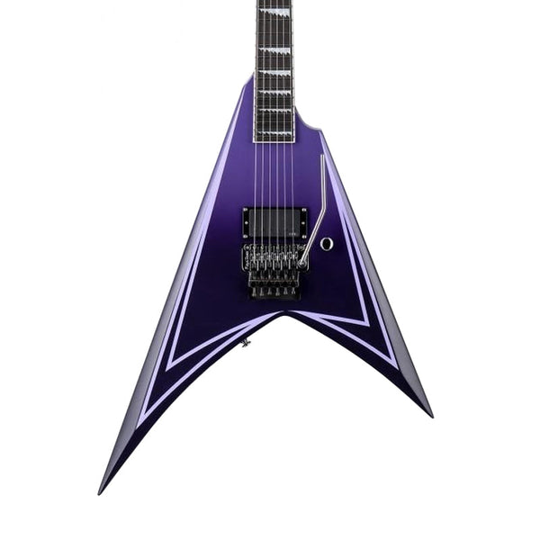 ESP LTD Alexi Hexed Sawtooth Alexi Laiho Signature Purple Fade with Pinstripes Electric Guitar