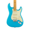 FENDER American Professional II Stratocaster MN MBL Miami Blue Electric Guitar w/ MODs Usato