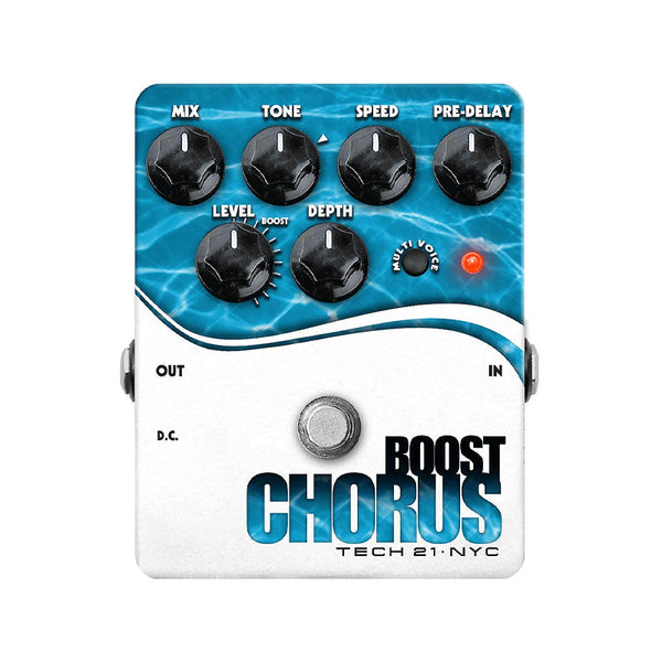 TECH 21 Boost Chorus Effetto a Pedale per Chitarra Usato