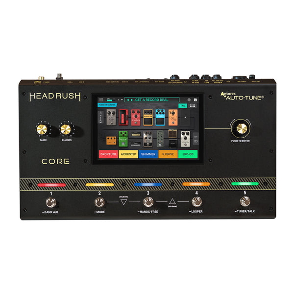 HEADRUSH Core Processore di Effetti per Chitarra e Voce Usato