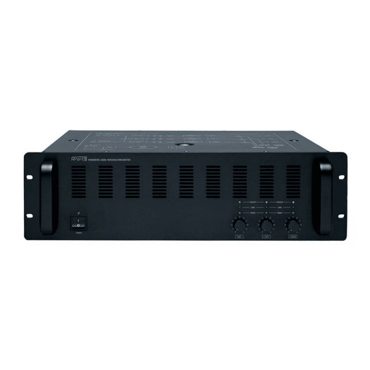 APART PUBDRIVE-2000 Professional Power Amplifier Finale di Potenza 19" 3 Canali 2x420W+850W Usato