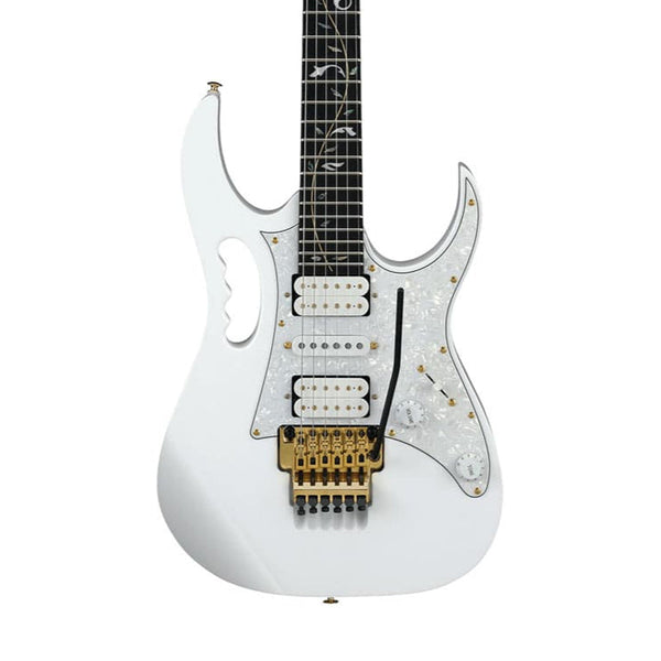 IBANEZ JEM7VP WH Steve Vai White Signature White Electric Guitar Usato