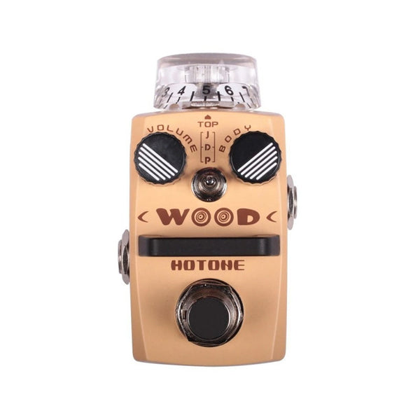 HOTONE Wood Acoustic Simulator Effect Pedal Usato