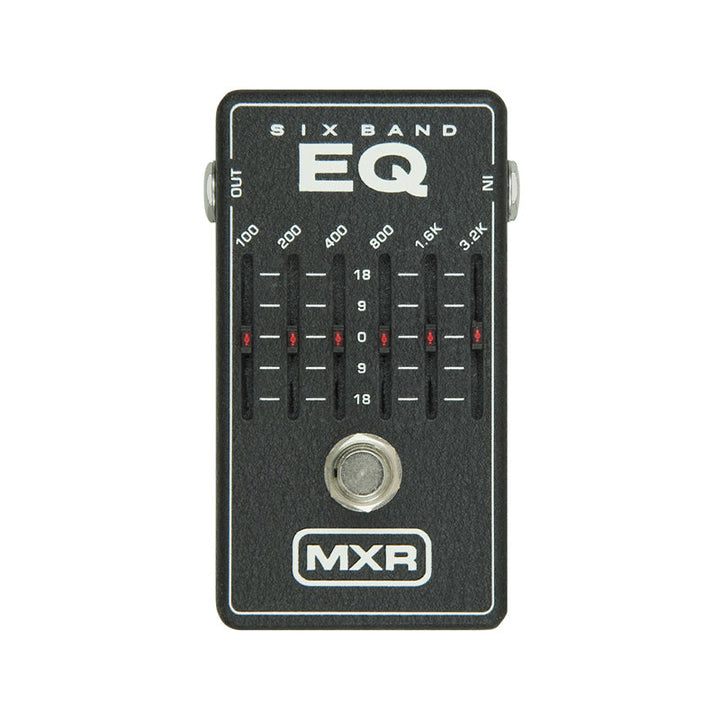 MXR M109 Six Band EQ Pedale Effetto Equalizzatore Grafico a 6 Bande Usato