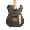 TAILAI Gold Paisley Telecaster Style Electric Guitar Usato