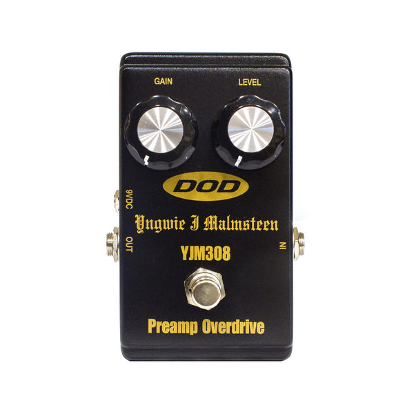 DOD YJM308 Yngwie J. Malmsteen Signature Preamp / Overdrive Guitar Effect Pedal Usato