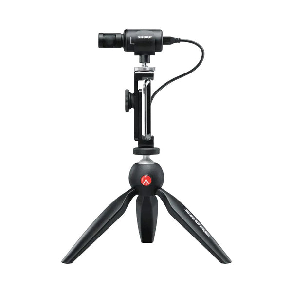 SHURE Motiv MV88+ Video Kit Microfono Stereo Digitale a Condensatore con Accessori Usato