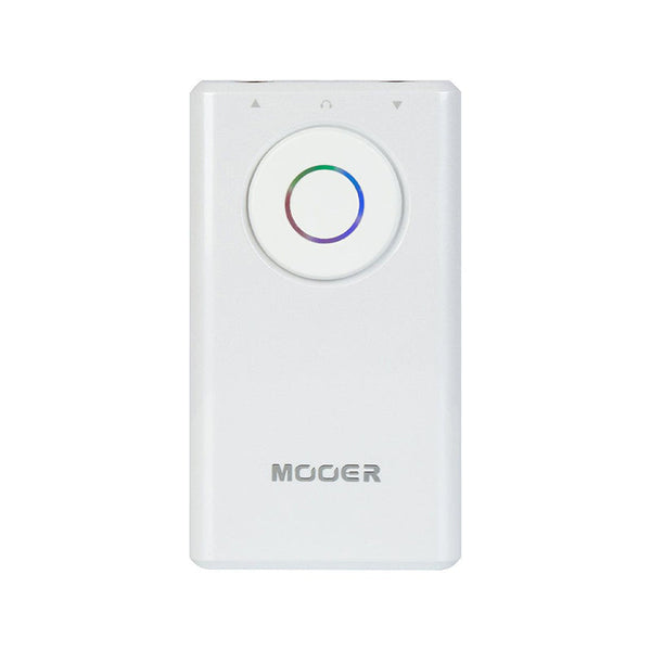 MOOER Prime P1 White Processore Multieffetto per Chitarra e Basso con Interfaccia Audio Mobile