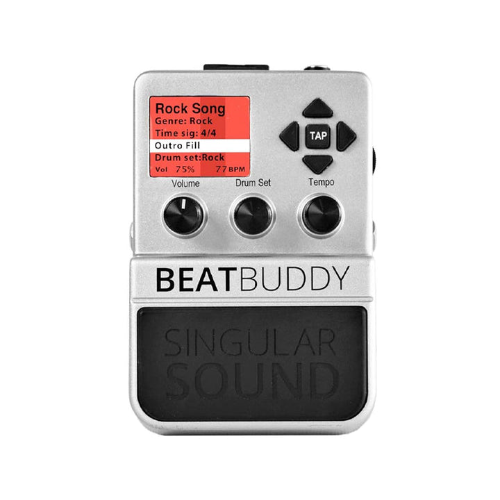 SINGULAR SOUND BeatBuddy Batteria Elettronica a Pedale con 10 Drum Kit, 21 Stili, 200 Brani Usato