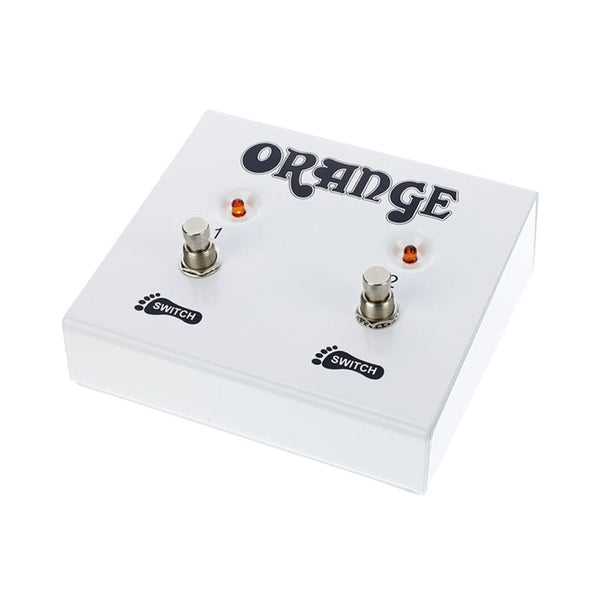 ORANGE FS-2 Footswitch Double W/LED Pedale Interruttore a 2 Pulsanti per Amplificatori Usato