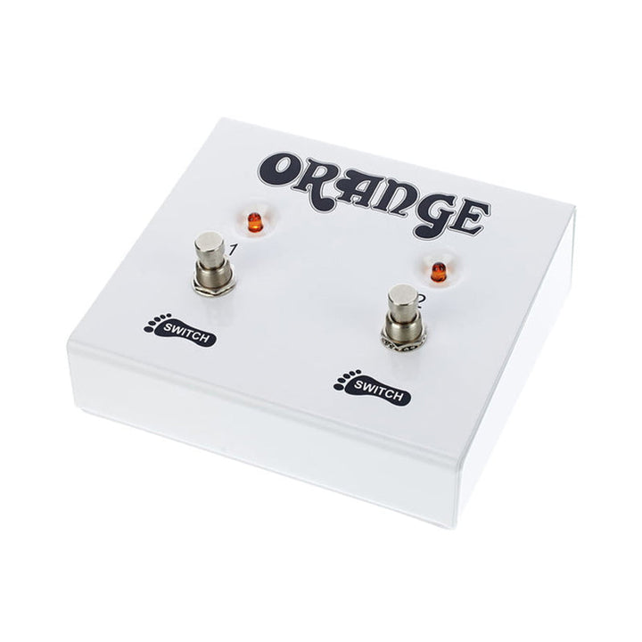 ORANGE FS-2 Footswitch Double W/LED Pedale Interruttore a 2 Pulsanti per Amplificatori Usato