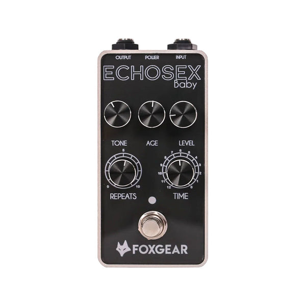 FOXGEAR Echosex Baby Vintage Drum Echo Machine Effetto delay a Pedale per Chitarra Usato