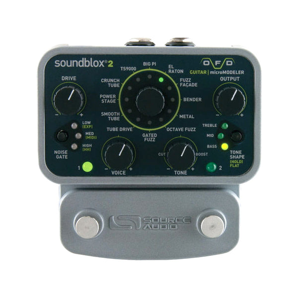 SOURCE AUDIO Soundblox 2 OFD Guitar microModeler Modellatore di Distorsioni / Overdrive e Amplificatori a Pedale per Chitarra Usato