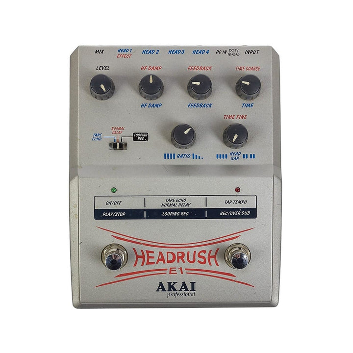 AKAI PROFESSIONAL Headrush E1 Digital Echo / Looper Effect Pedal Usato
