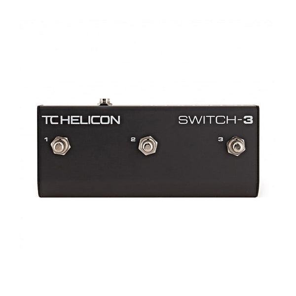 TC HELICON Switch-3 Footswitch 3 Pulsanti per VoiceLive e VoiceWorks Usato