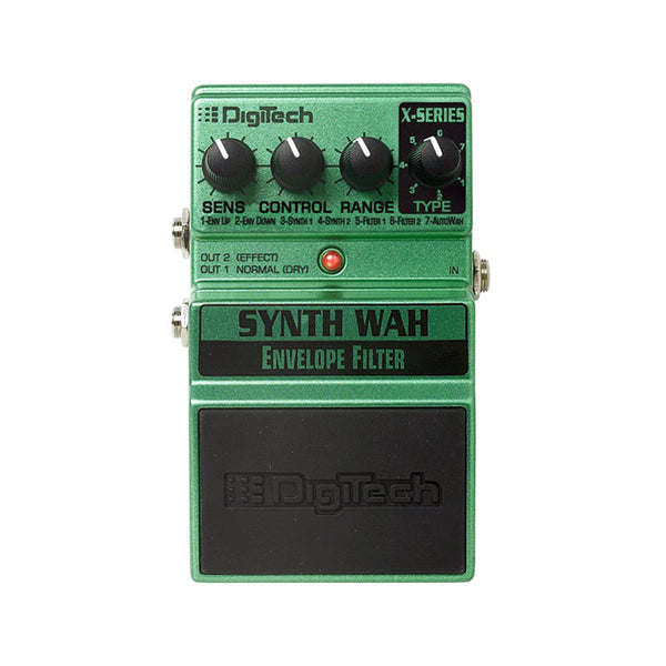 DIGITECH X-Series Synth Wah Envelope Filter Effetto Synth / Wah-Wah a Pedale per Chitarra Usato