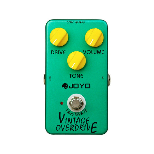 JOYO JF-01 Vintage Overdrive Classic Tube Screamer Guitar Effect Pedal Usato