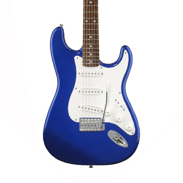 FENDER SQUIER Stratocaster Bullet RW Blu Electric Guitar Usato