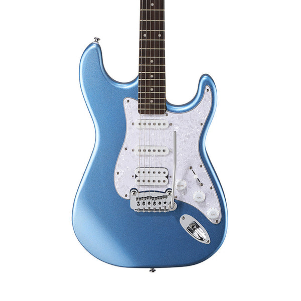 G&L Tribute Legacy HSS Lake Placid Blue Electric Guitar Usato