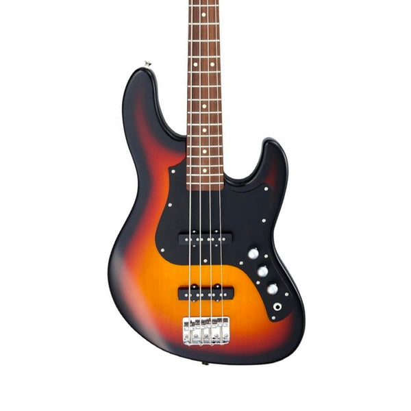 FGN Boundary Mighty Jazz BMJ-G/3TS 3-Tone Sunburst Electric Bass Made in Japan