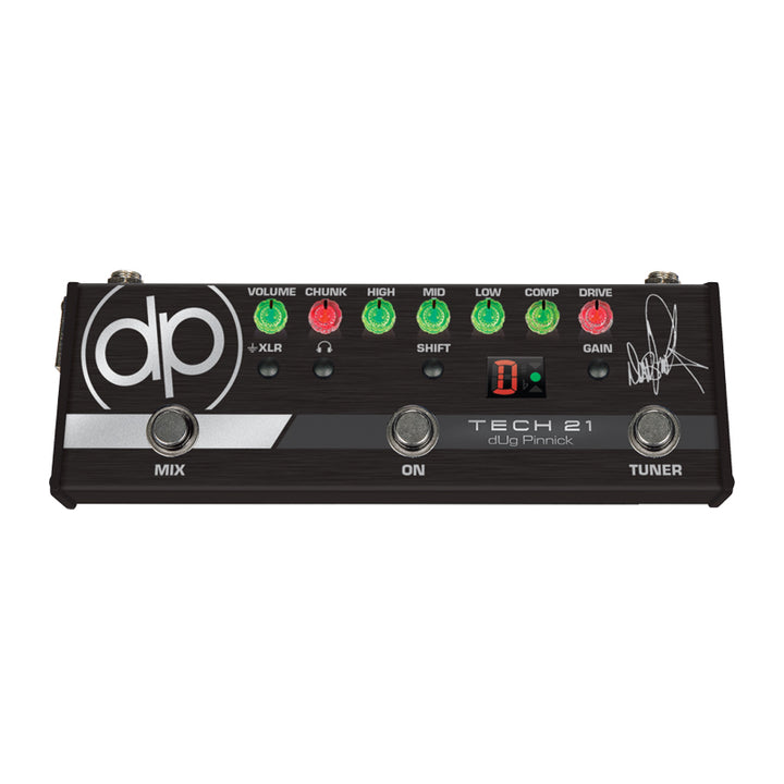 TECH 21 SansAmp dUg Pinnick DP-3X Signature Pedal Preamplificatore per Basso a Pedale