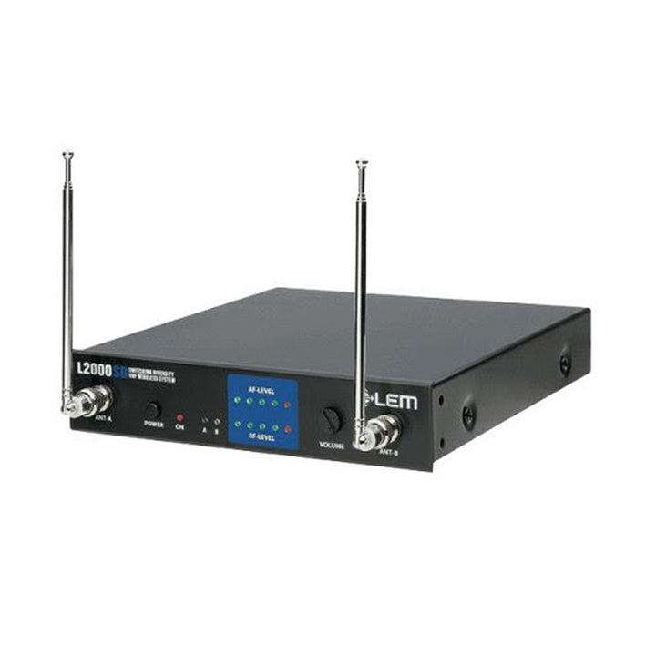 LEM L2000SD-RX Ricevitore Wireless per Radiomicrofono Freq. 197.320 MHz Usato