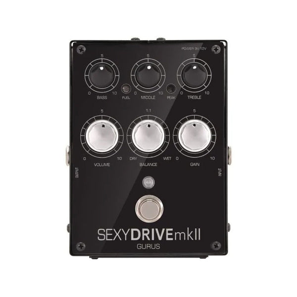 FOXGEAR Gurus SexyDrive MKII Preamp / Overdrive Effect Pedal Usato