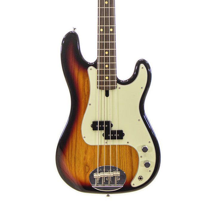 LAKLAND Skyline 44-64 Vintage P Three Tone Sunburst 4-String Electric Bass Usato